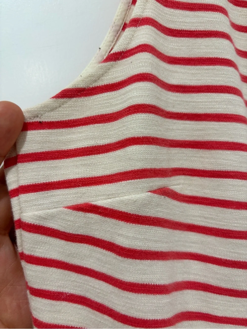 J. Crew sleeveless striped